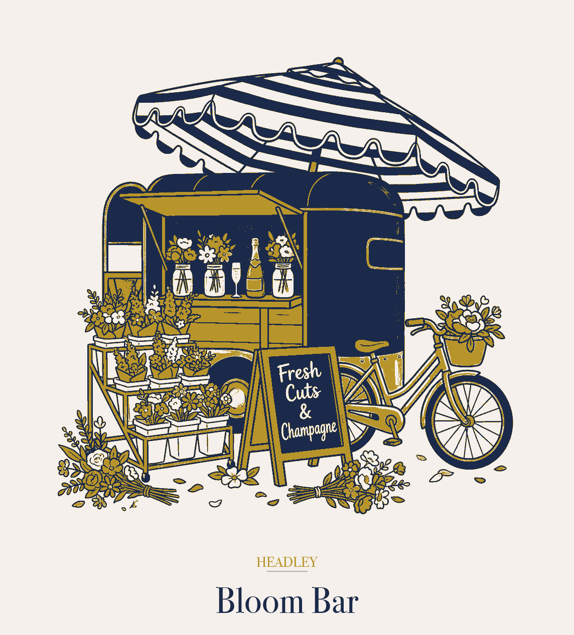 The Bloom Bar — Fresh Cuts & Champagne