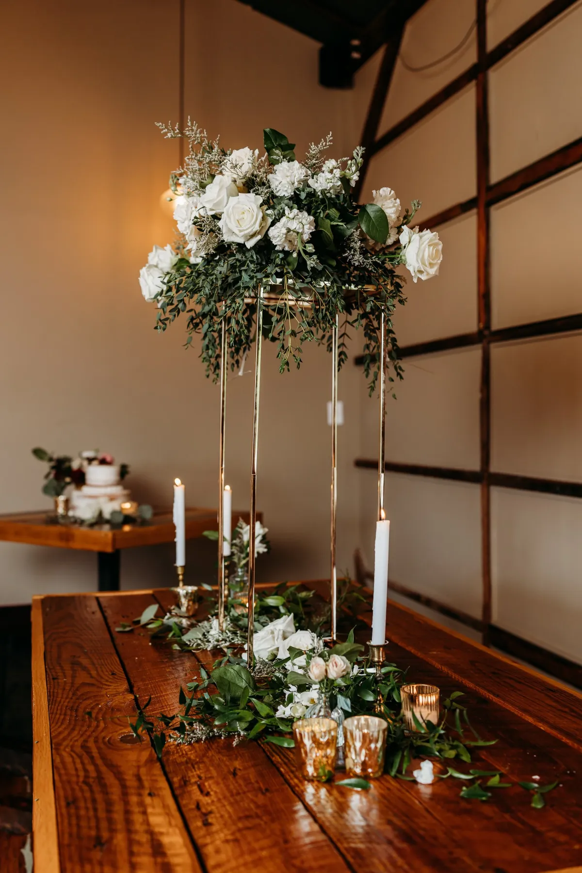 Blushing Bride floral detail