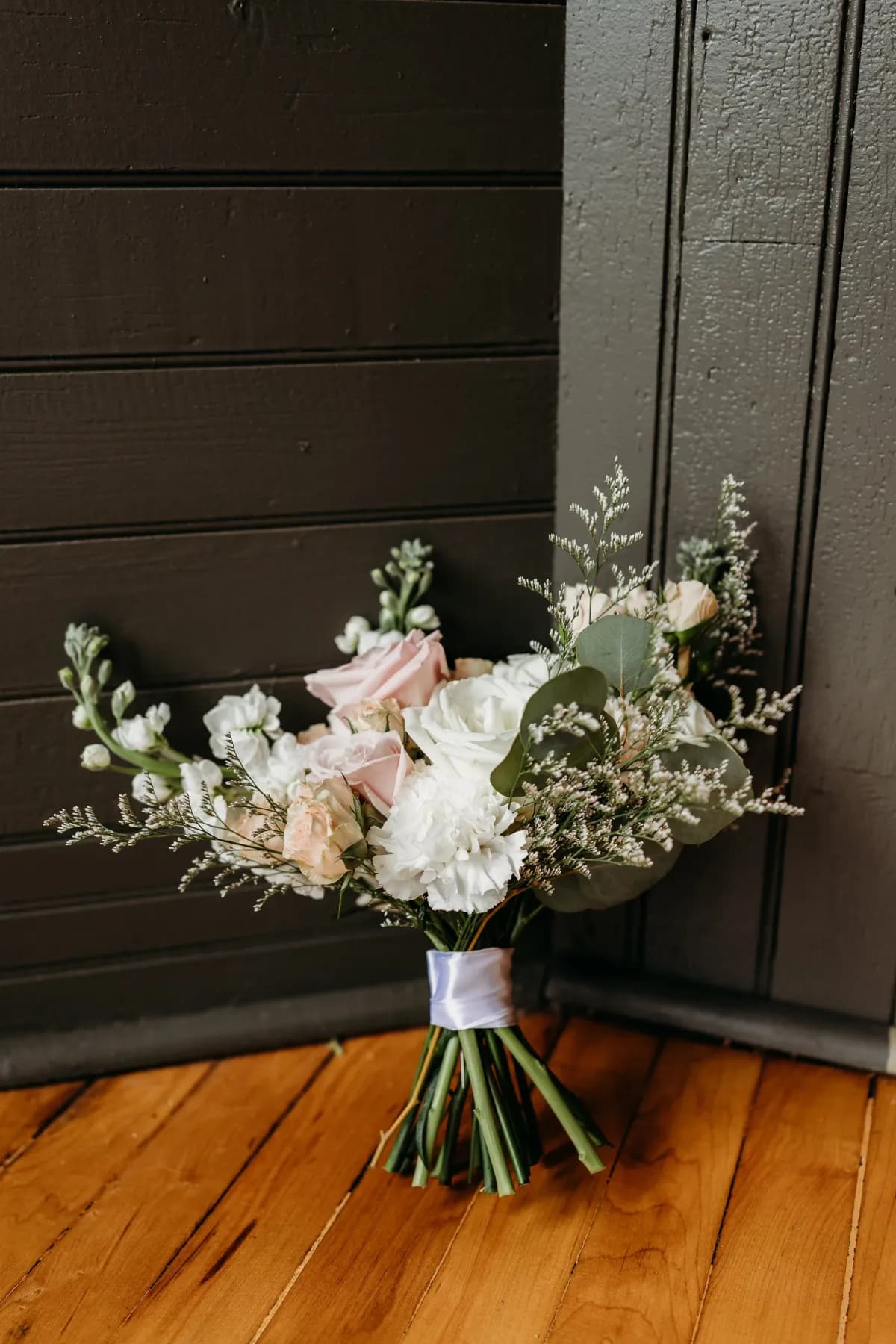 Blushing Bride bridal bouquet by Heather Florals